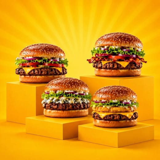 Le burger de Chick'N Beef, Moulins à Lille