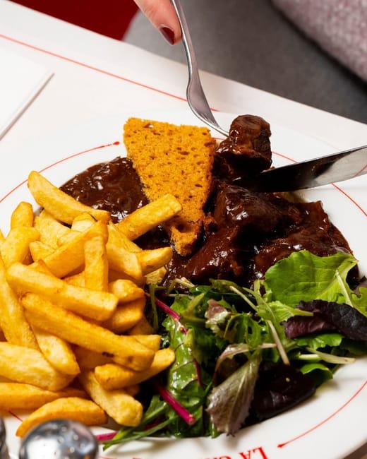 Le carbonade flamande de Brasserie La Chicorée, Lille-Centre à Lille