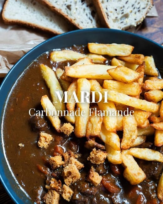 Le carbonade flamande de Estaminet Au Vieux de la Vieille, Vieux-Lille à Lille