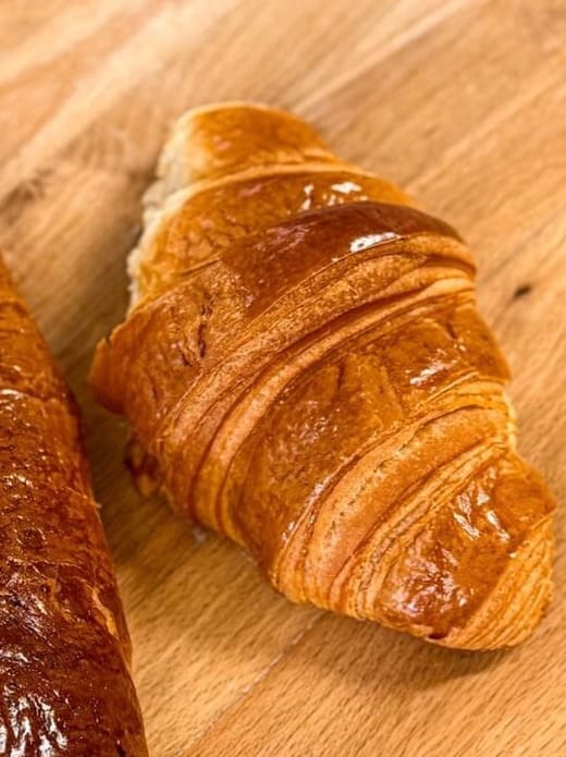 Le croissant de La Boulangerie du Lion d'Or, Vieux-Lille à Lille