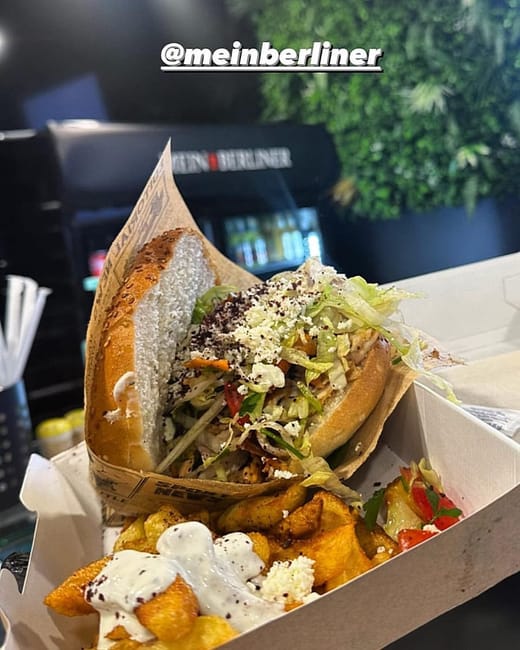 Le kebab de Mein Berliner - Döner Kebap, Moulins à Lille