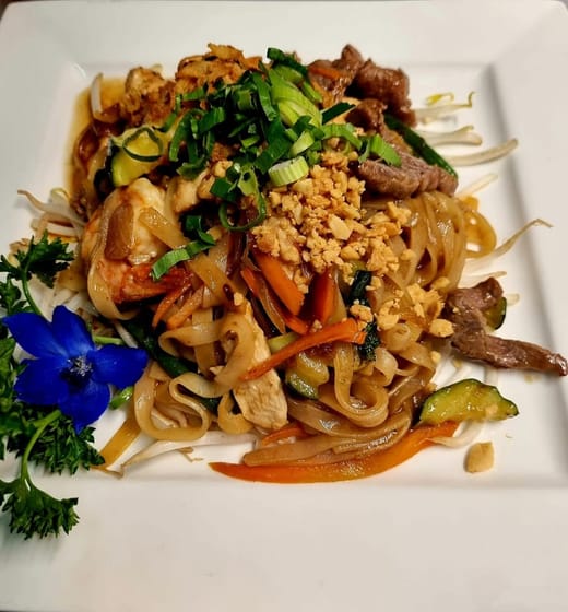 Le pad thaï de 54 Thai Restaurant, Vieux-Lille à Lille