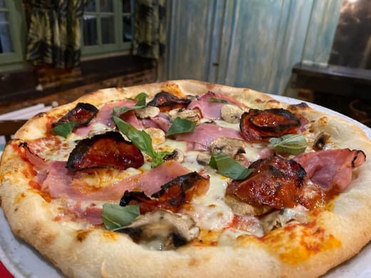 Le pizza de Restaurant O'Chtib, Vieux-Lille à Lille